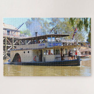 Quebra-cabeça Velho barco a vapor, Echuca, Austrália 2