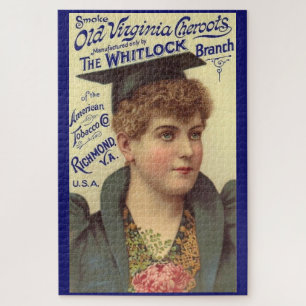 Quebra-cabeça Velho Cheroots da Virgínia e 1890