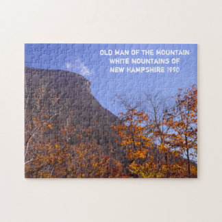 Quebra-cabeça Velho da Montanha em New Hampshire