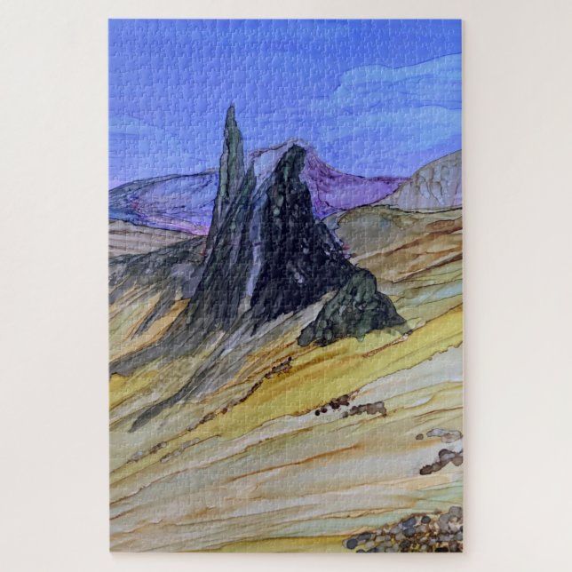 Quebra-cabeça Velho Homem De Storr Skye (Vertical)