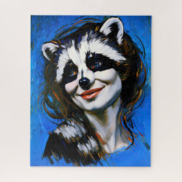 Quebra-cabeça "Velka Teyani" Whispering Raccoon Trickster