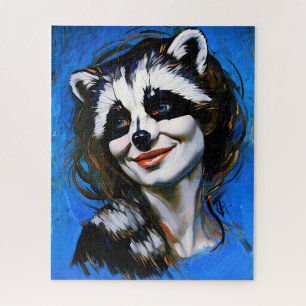 Quebra-cabeça "Velka Teyani" Whispering Raccoon Trickster