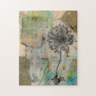 Quebra-cabeça Vellum Floral I