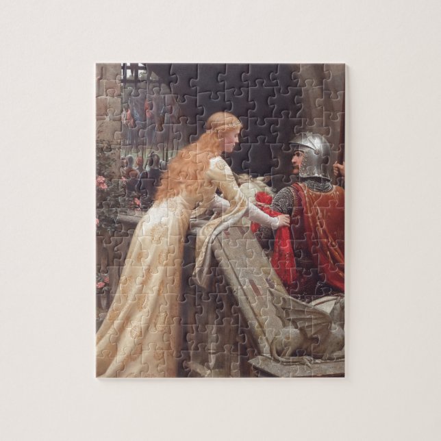 Quebra-cabeça Velocidade do deus! [Edmund Blair Leighton] (Vertical)