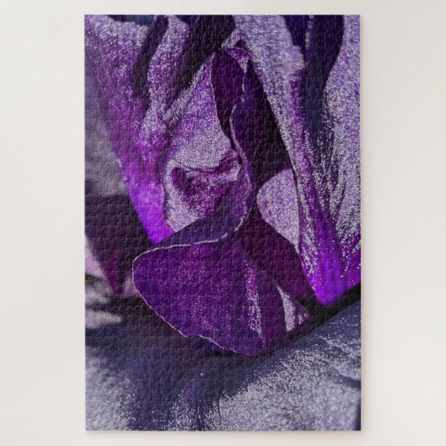 Quebra-cabeça Velvet Roxo Iris (Vertical)