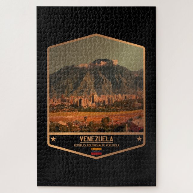 Quebra-cabeça Venezuela (Vertical)
