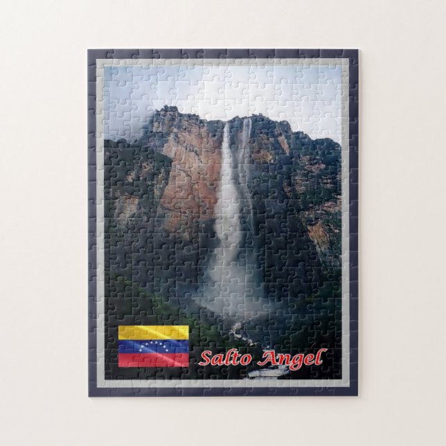 Quebra-cabeça Venezuela - Angel Falls - (Vertical)