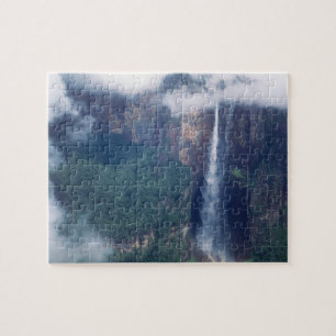 Quebra-cabeça Venezuela, Cataratas do Anjo, Parque Nacional Cana