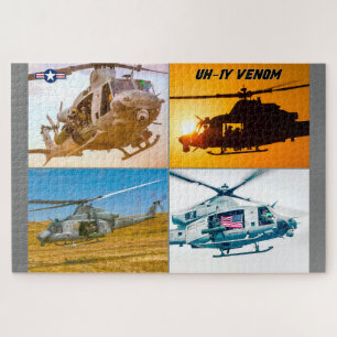 Quebra-cabeça VENOM UH-1Y (20x30 POLEGADAS)