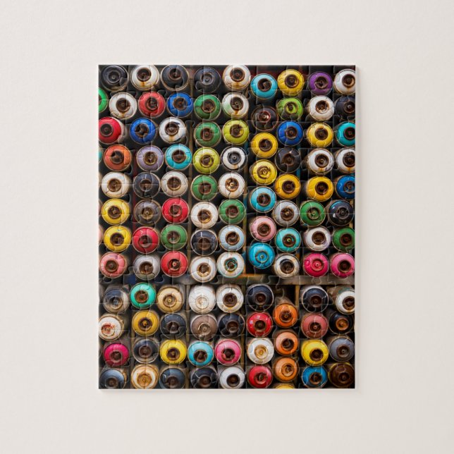 Quebra-cabeça Ventiladores de pintura por pulverização (Vertical)