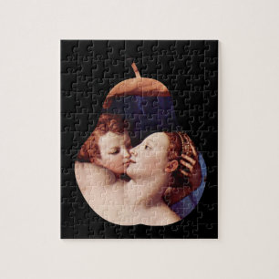 Quebra-cabeça Venus Cupid Folly e Time por Bronzino quebra-cabeç