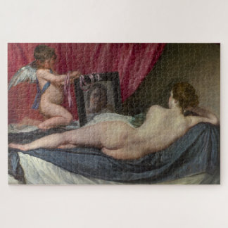 Quebra-cabeça Vênus e Cupido | Diego Velázquez |