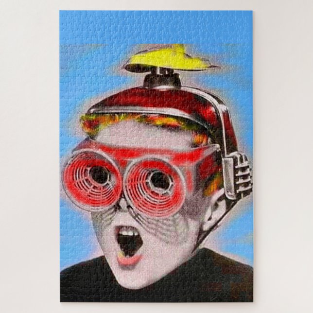 Quebra-cabeça ver o futuro (Vertical)