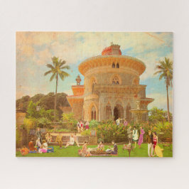 Quebra-cabeça verão de 1934 em Monserrate (Sintra - Portugal)