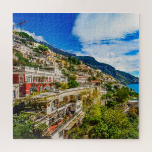 Quebra-cabeça Verão de Cena de Amalfi Coast Cinque Terre Itáli