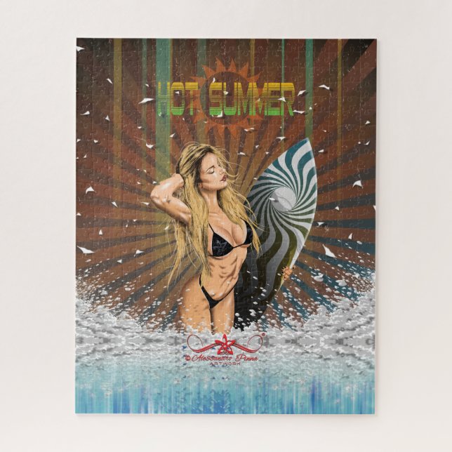 Quebra-cabeça Verão quente (Vertical)