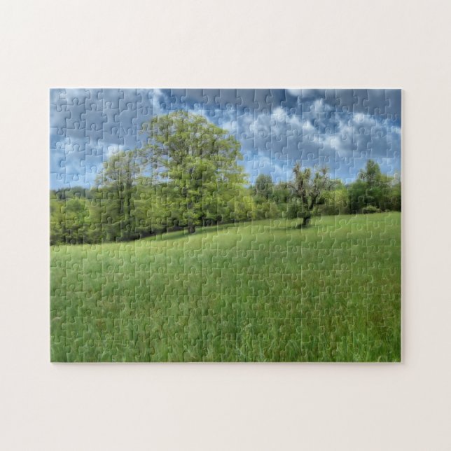 Quebra-cabeça Verde Appalachian (Horizontal)