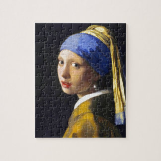 Quebra-cabeça ~ Vermeer do brinco da pérola de w da menina