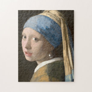 Quebra-cabeça Vermeer, Garota com pérolas - Belas Artes