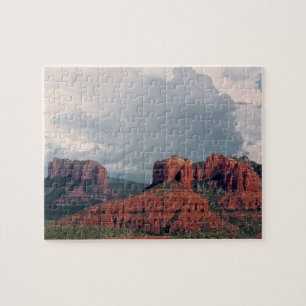 Quebra-cabeça vermelho da rocha de Sedona