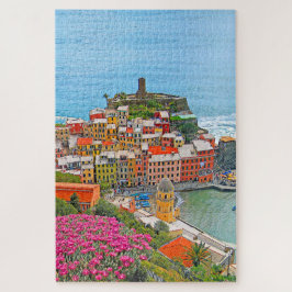 Quebra-cabeça VERNAZZA - Cinque Terre - panorama - Ligúria -