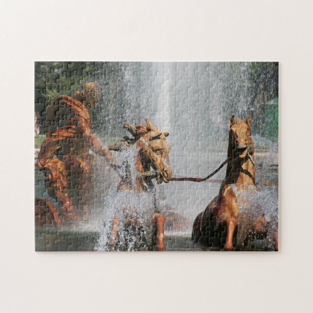 Quebra-cabeça Versalhes Paris. (Horizontal)