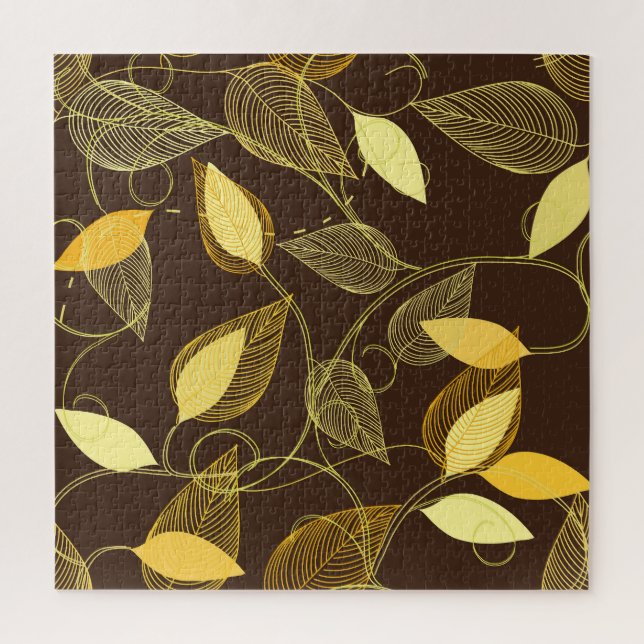 Quebra-cabeça Versátil Sem Costura: Abstrato Pattern Design. (Vertical)