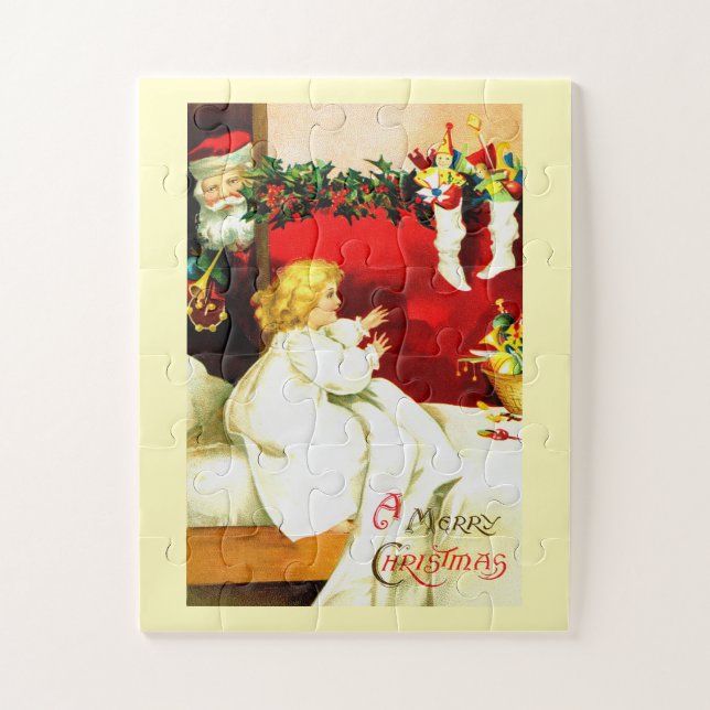 Quebra-cabeça véspera de Natal (Vertical)