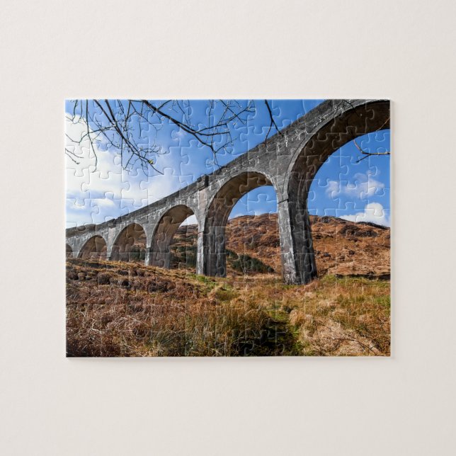 Quebra-cabeça Viaduto de Glenfinnan (Horizontal)