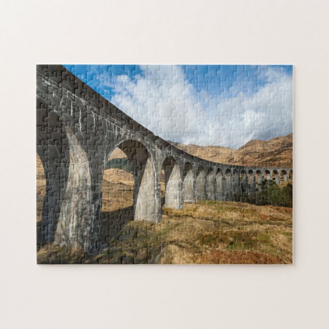 Quebra-cabeça Viaduto de Glenfinnan (Horizontal)