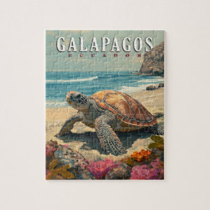 Quebra-cabeça Viagem da Tortura Gigante das Ilhas Galápagos