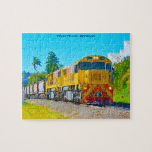 Quebra-cabeça Viagem de Trem Brisbane