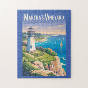 Quebra-cabeça Viagem do Farol de Massachusetts da Martha