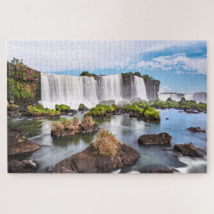 Quebra-cabeça Viagem Iguazu Waterfall Argentina