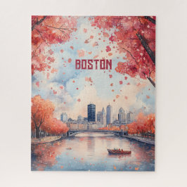 Quebra-cabeça Viagem para Boston EUA