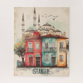 Quebra-cabeça Viagem para Istambul Turkiye