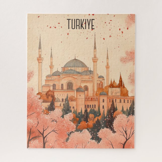 Quebra-cabeça Viagem para Turkiye (Vertical)