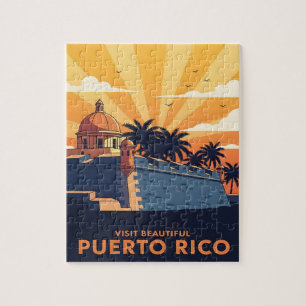 Quebra-cabeça Viagens antigas em Porto Rico