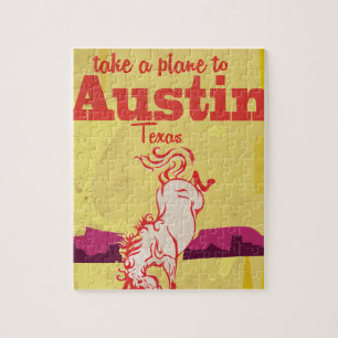 Quebra-cabeça Viagens vintage Austin Texas