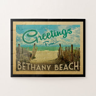 Quebra-cabeça Viagens vintage Bethany Beach