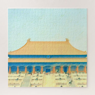 Quebra-cabeça Viagens vintage da Cidade Proibida na China