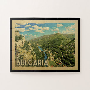 Quebra-cabeça Viagens vintage de Bulgária Alemanha