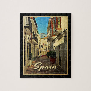 Quebra-cabeça Viagens vintage espanha