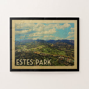 Quebra-cabeça Viagens vintage Estes Park Colorado