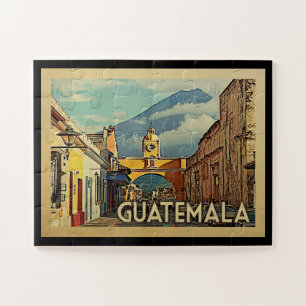 Quebra-cabeça Viagens vintage Guatemala