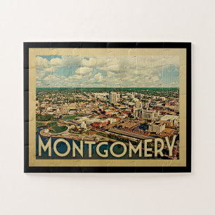 Quebra-cabeça Viagens vintage Montgomery Alabama