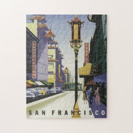 Quebra-cabeça Viagens vintage San Francisco