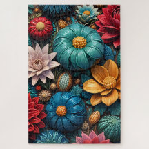Vibrant Autumnal Enchanted Garden Floral