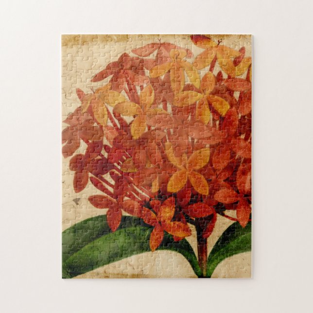 Quebra-cabeça Vibrant Floral III (Vertical)