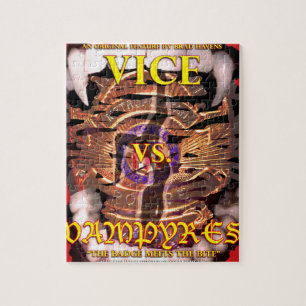 Quebra-cabeça Vice oficial vs. Poster de vampiros em um
